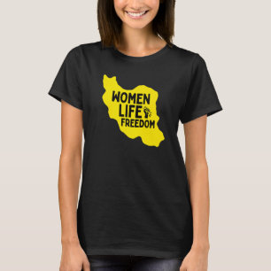 Frauenleben Freiheit Unterstützung Persisch Zan Ze T-Shirt