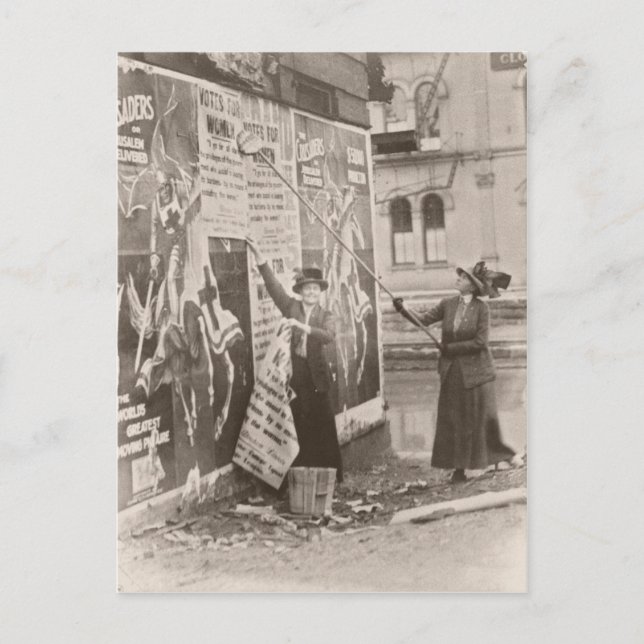 Frauenleiden Postkarte (Vorderseite)