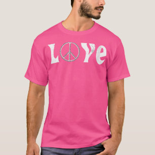Frauenliebe zur Musik Friedenszeichen aus Klaviert T-Shirt
