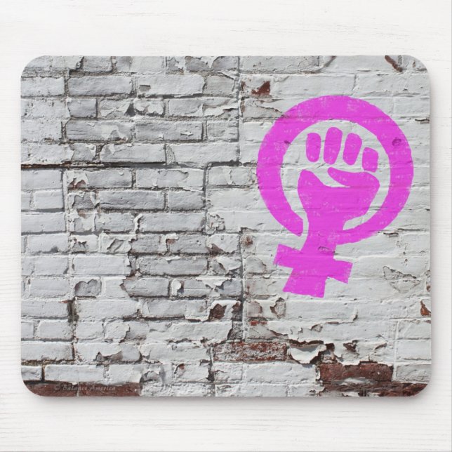 Frauenmauer Power Mousepad (Vorne)