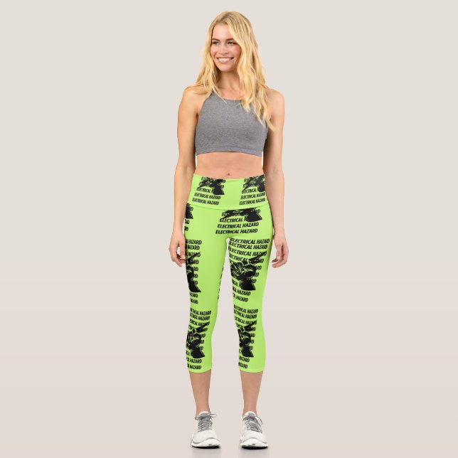 Frauenmode Capri Leggings (Vorderseite)