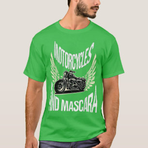 Frauenmotorräder & Mascara - Bike Langlaufloipe T-Shirt
