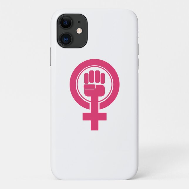 Frauennester-Resist-Symbol Case-Mate iPhone Hülle (Rückseite)