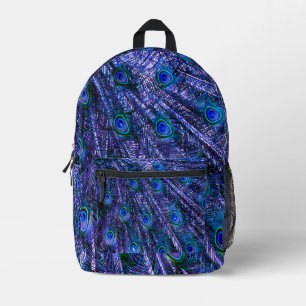 Frauenoberseite Bedruckter Rucksack