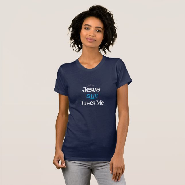 Frauenoberster T - Shirt-Jesus noch Lieben Ich T-Shirt (Vorne ganz)