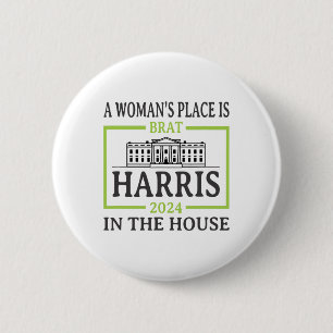 Frauenplatz im Weißen Haus 2024 Kamala Ha Button