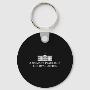 Frauenplatz ist im Oval Office Kamala Harris 2 Schlüsselanhänger