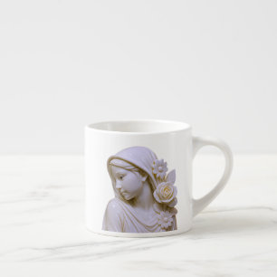 Frauenporträt-Figurine Espressotasse