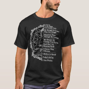 Frauenpositive Affirmation Mantra Buddha VNeck T-Shirt