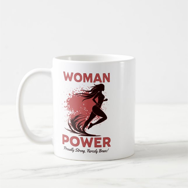 Frauenpower Inspirationsbecher Kaffeetasse (Links)