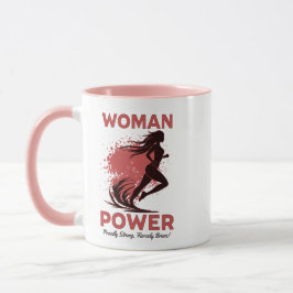 Frauenpower-Inspirationsbecher Tasse