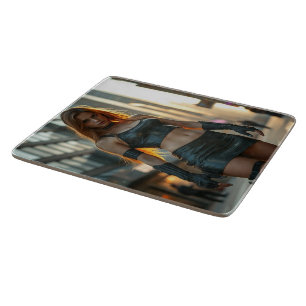 Frauenpower! Schneidebrett