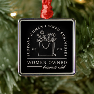 Frauenräte für die Unterstützung von Geschäftsklub Ornament Aus Metall