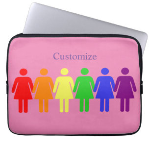 Frauenrechte 2017 LGBTQIA Laptopschutzhülle