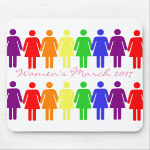 Frauenrechte 2017 LGBTQIA Mousepad