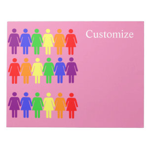 Frauenrechte 2017 LGBTQIA Thunder_Cove Notizblock