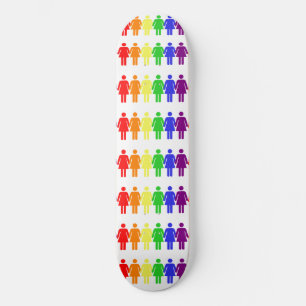 Frauenrechte 2017 LGBTQIA Thunder_Cove Skateboard