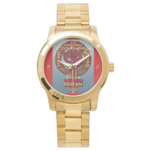 Frauenrechte 2017 zum ersten Mal in Thunder_Cove Armbanduhr