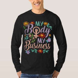 Frauenrechte Blume zur Ermächtigung von Frauen T-Shirt