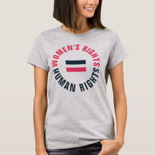 Frauenrechte Gleichberechtigung der Menschenrechte T-Shirt