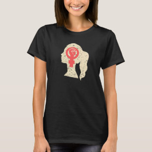 Frauenrechte März Frauenrechtlerin Symbol Equality T-Shirt