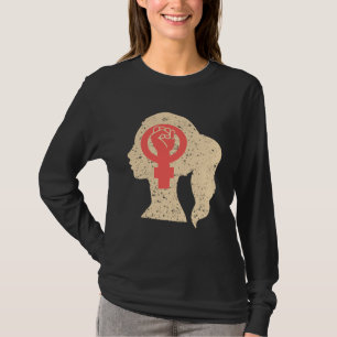 Frauenrechte März Frauenrechtlerin Symbol Equality T-Shirt