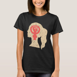 Frauenrechte März Frauenrechtlerin Symbol Equality T-Shirt