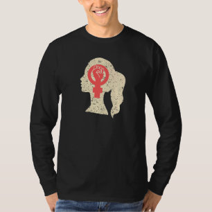 Frauenrechte März Frauenrechtlerin Symbol Equality T-Shirt