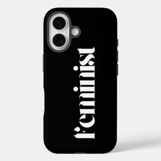 Frauenrechte - Minimalistisch Schwarz und Weiß iPhone 16 Hülle