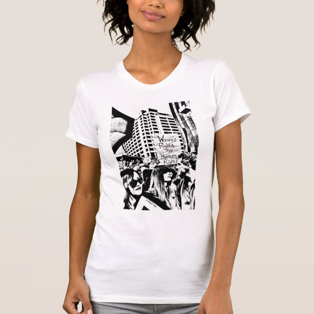 Frauenrechte sind Menschenrechte - ein MisterP-Shi T-Shirt (Vorderseite)