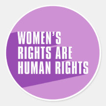 Frauenrechte sind Menschenrechte - feministische Z