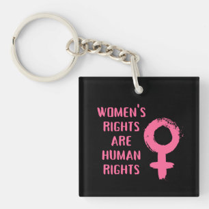 Frauenrechte sind Menschenrechte Schlüsselanhänger