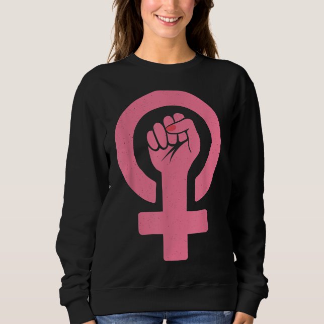 Frauenrechte Sweatshirt (Vorderseite)