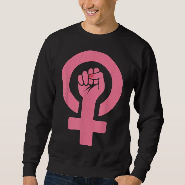 Frauenrechte Sweatshirt (Vorderseite)