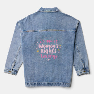 Frauenrechte und Fehlinterpreisträger Jeansjacke