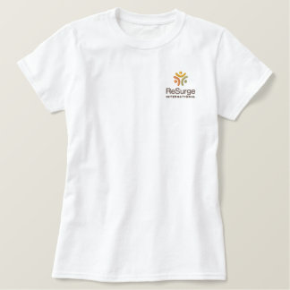 Frauenruhpolo Besticktes T-Shirt