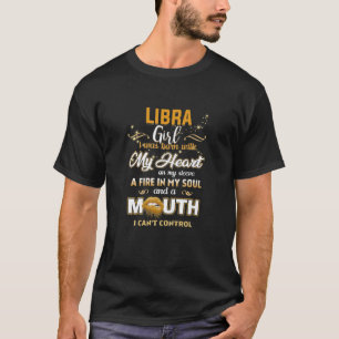 Frauens Ich bin Libra-Mädchen 23. September - 22.  T-Shirt