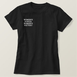 FRAUENS POWER FRAUEN'S VICTORY EMBROIDERED T - Shi Besticktes T-Shirt