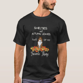 Frauenschelzen Shelties meine Lieblings-Ding-Shelt T-Shirt