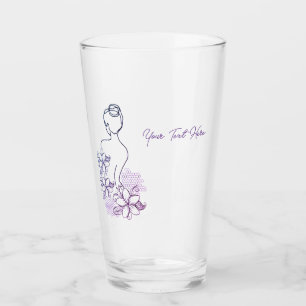 Frauenschönheit Glas