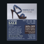 Frauenschuh, Bekleidungsartikelwerbung Flyer<br><div class="desc">Frauenschuh,  Damenbekleidung Flyer der Werbung durch den Business Card Store.</div>