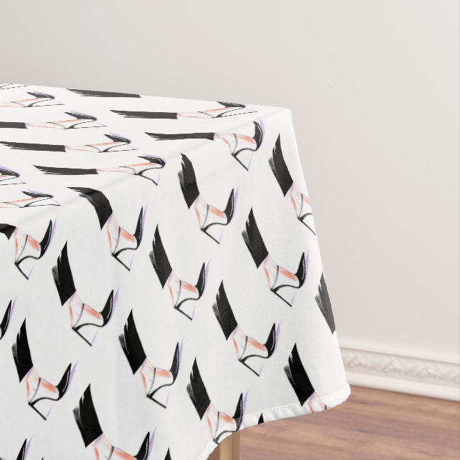 Frauenschuhe Tischdecke (Beispiel)