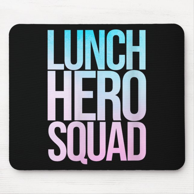 Frauenschulessen Held Squad Cafeteria Workers C Mousepad (Vorne)