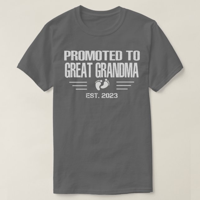 Frauenschwangerschaftsoffenbarung für Großmutter T-Shirt (Design vorne)