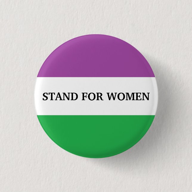 Frauenstand Button (Vorderseite)