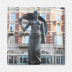 Frauenstatue Fortuna, Amsterdam Magnet