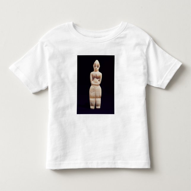 Frauenstatuette, Anfang 4. Jahrtausend v. Chr. Kleinkind T-shirt (Vorderseite)