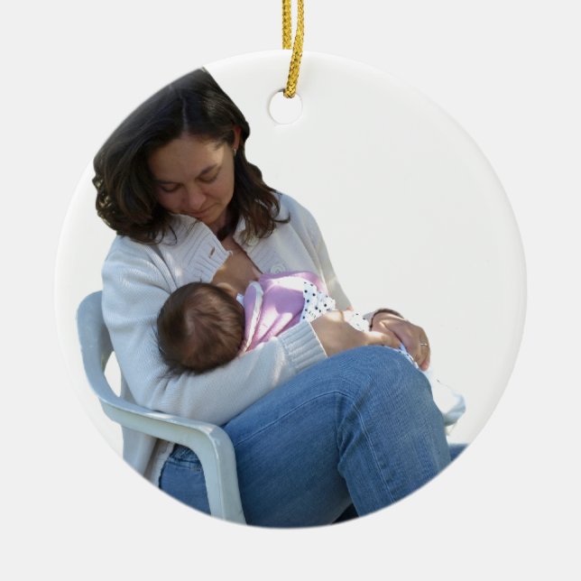 Frauenstillen Keramikornament (Vorne)