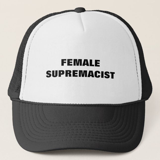 FRAUENSUPREMACIST TRUCKERKAPPE (Vorderseite)