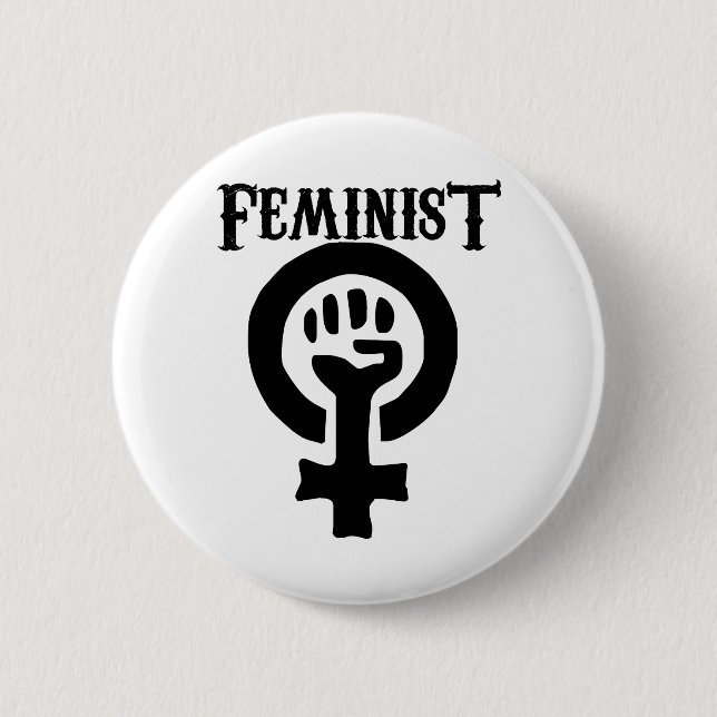 Frauensymbol Button (Vorderseite)